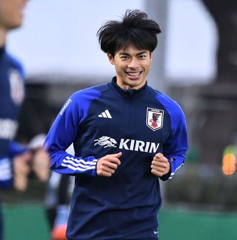 Japanese Football Player Training