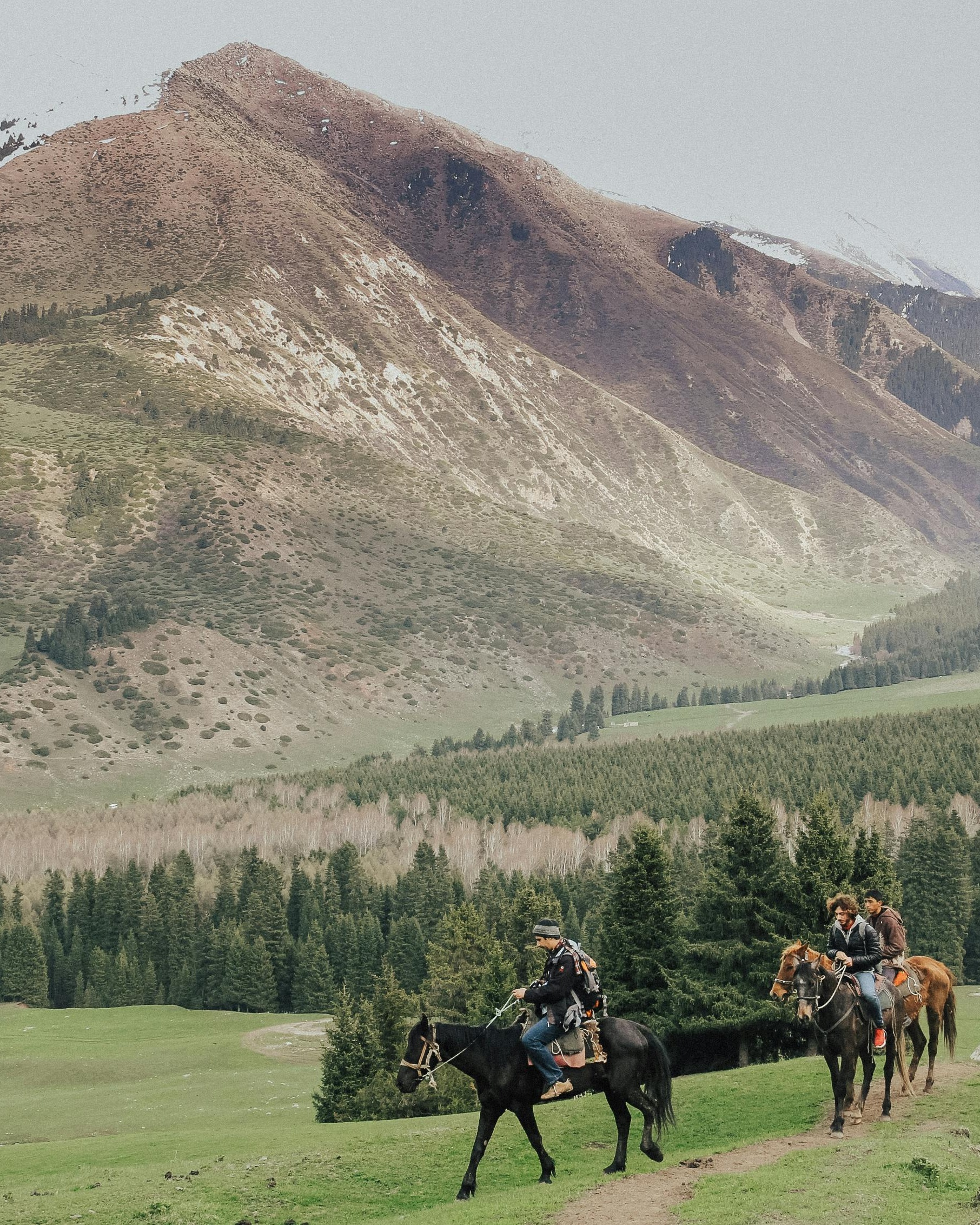 Horseback Riding in Mountain Valley
