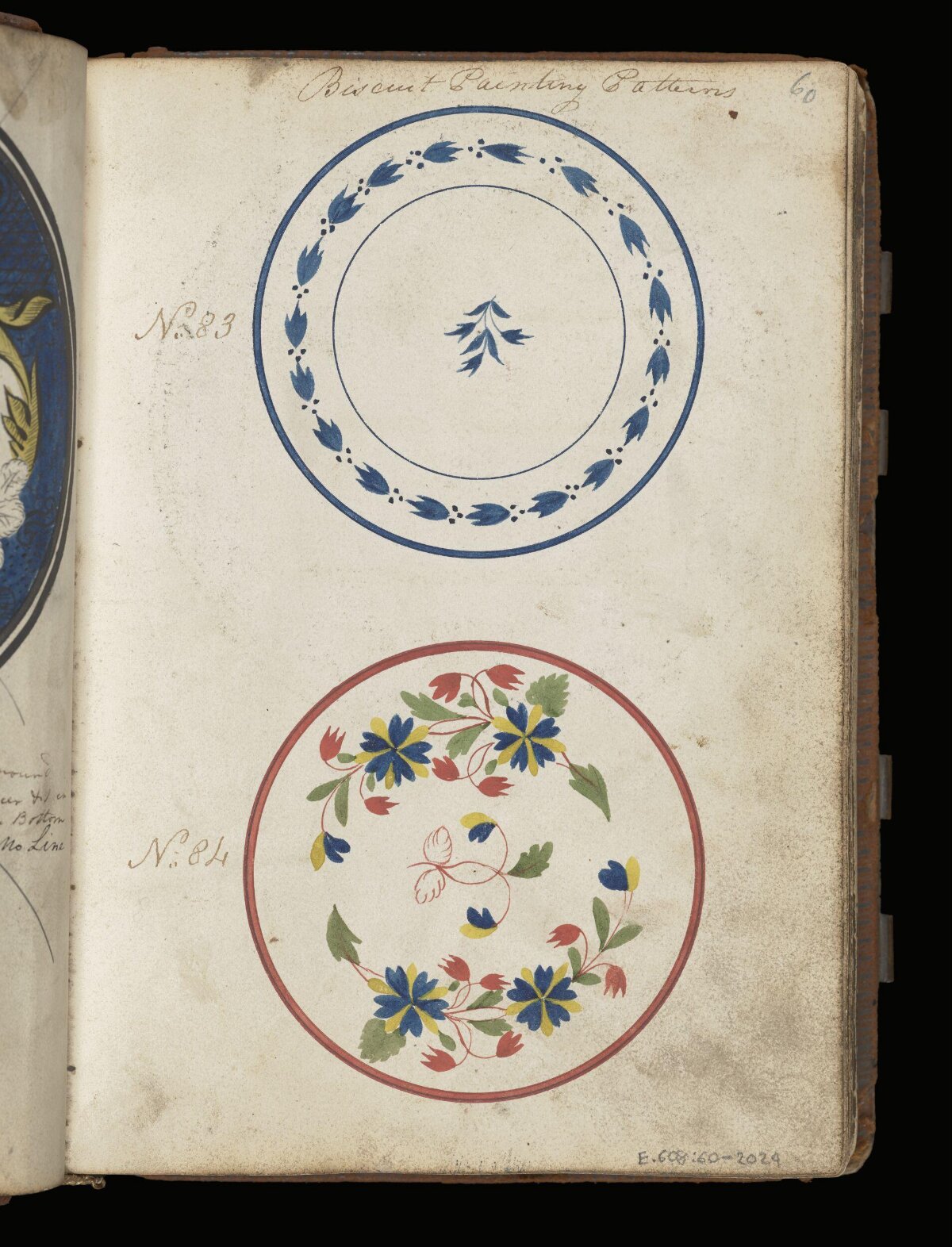 Antique Ceramic Plate Painting Patterns