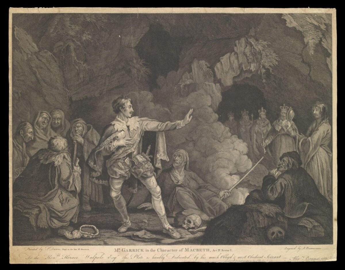 Garrick in the Role of Macbeth