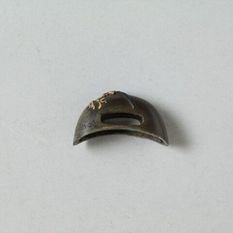 Gilded Inlaid Bronze Sword Fitting