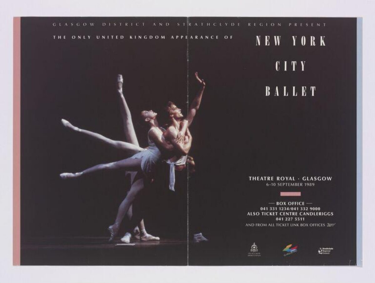 New York City Ballet Show Poster