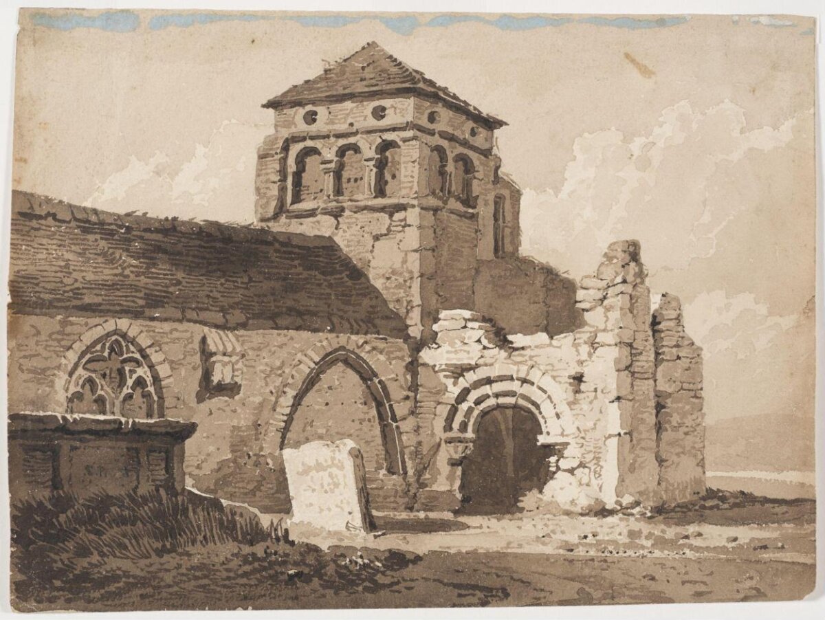 Ruined Stone Church