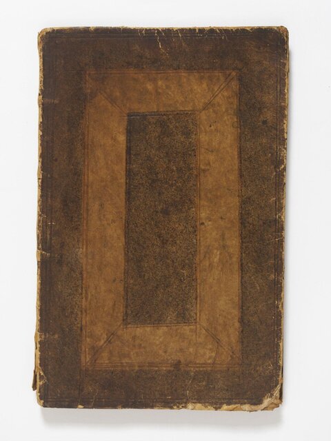 Antique Leather Book Cover