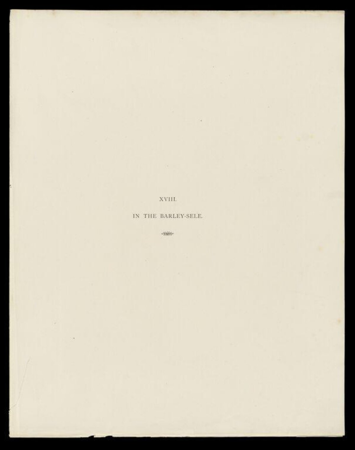 In the Barley-sele Chapter Title Page