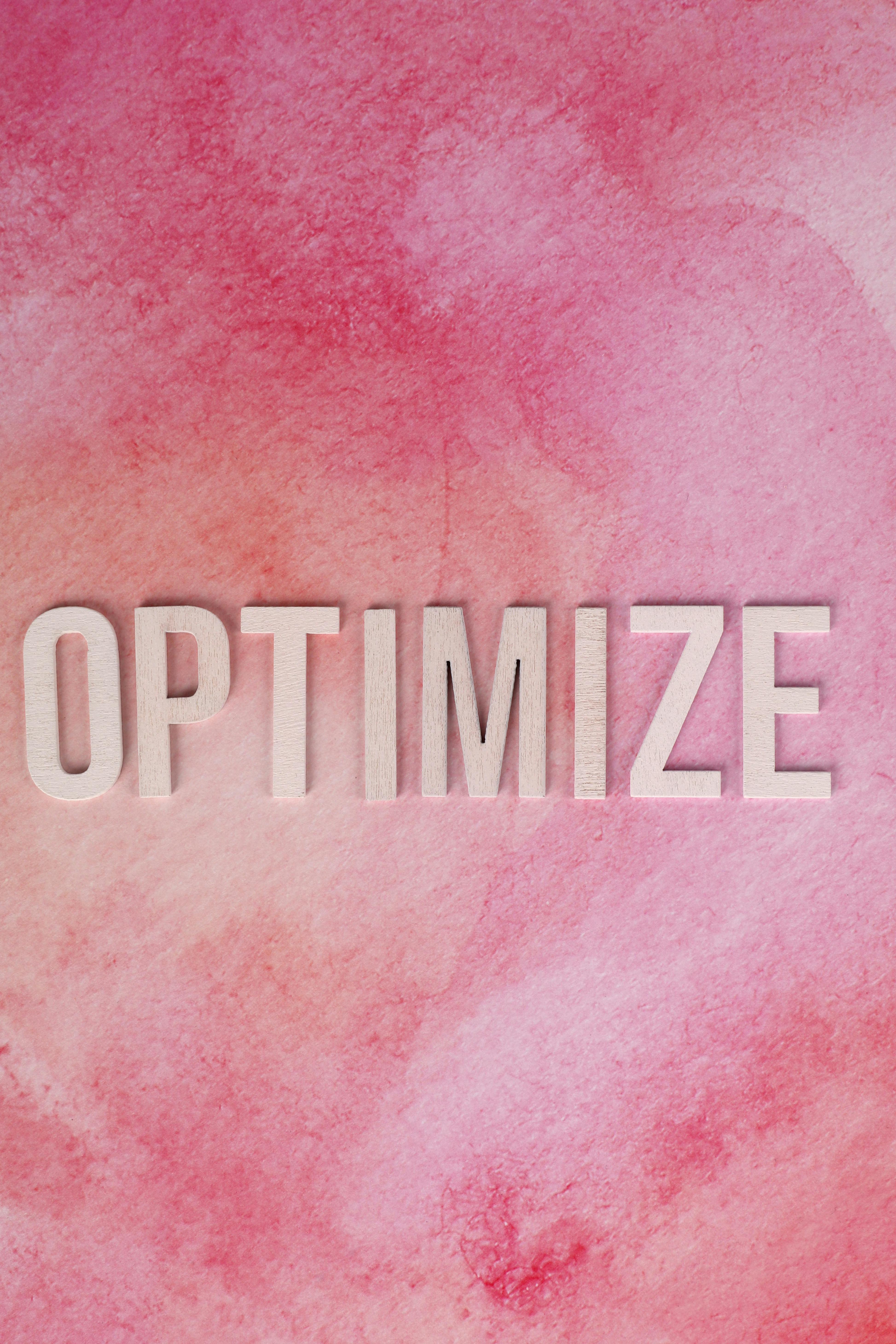 Wooden Letters Spelling Optimize