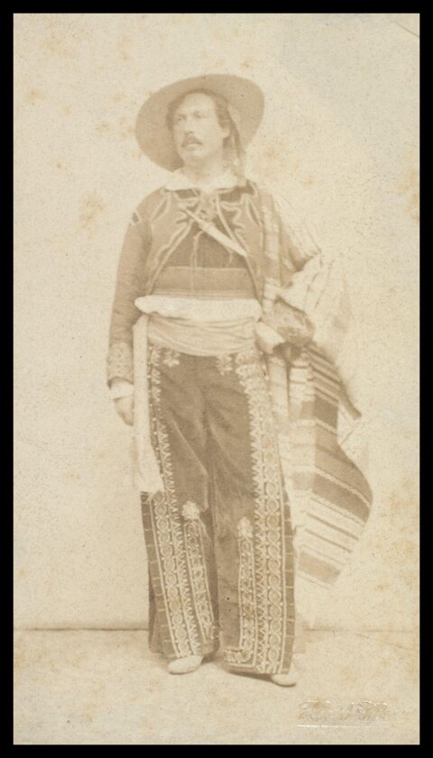 Man in Traditional Charro Attire