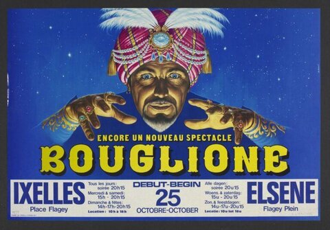 Vintage Bouglione Circus Show Poster