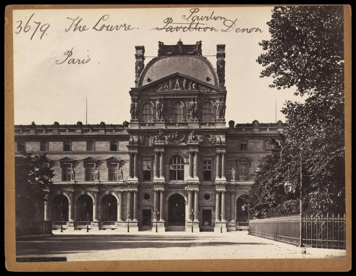 Denon Pavilion at Louvre Paris