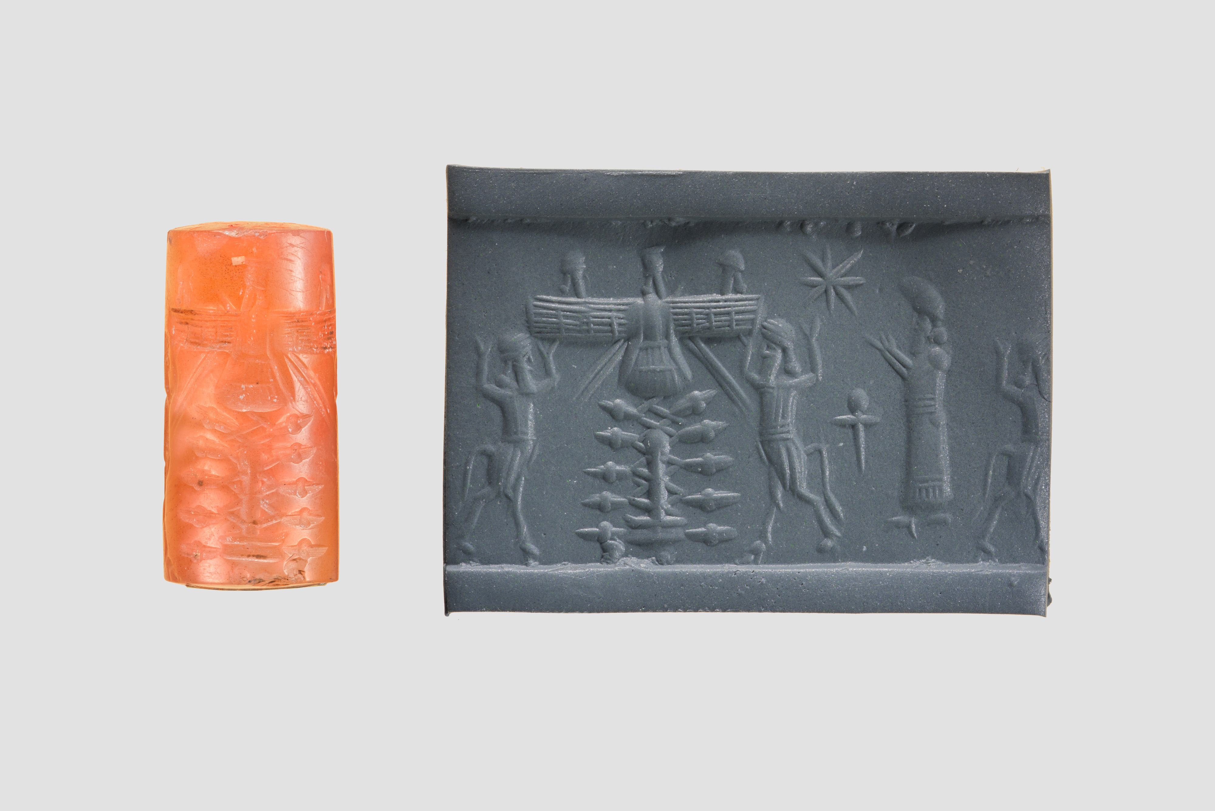 Ancient Cylinder Seal and Impression