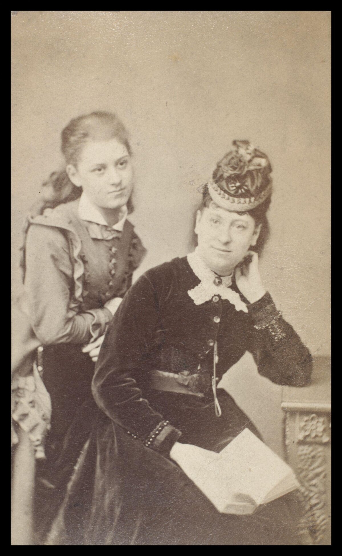 Vintage Portrait of Two Women