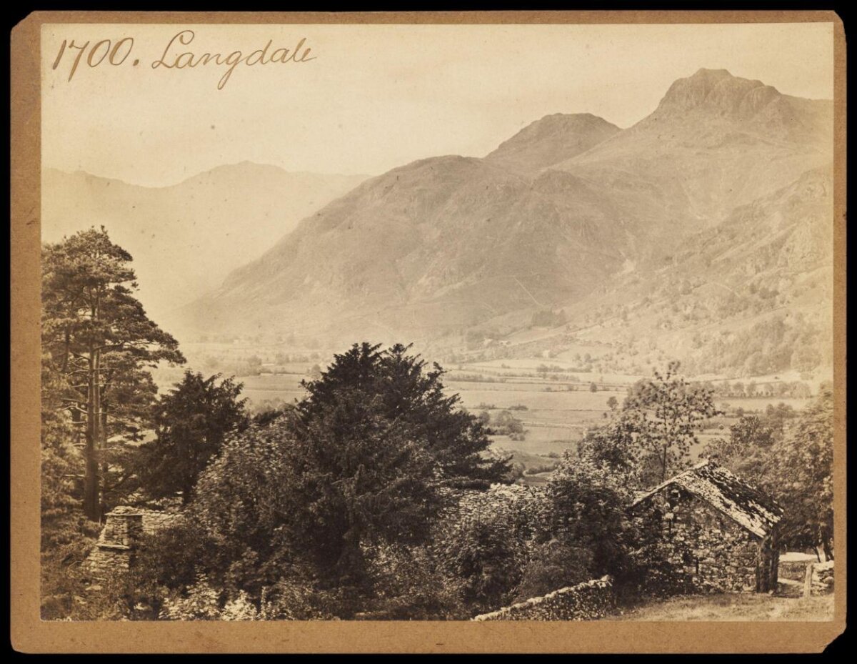Langdale Valley Mountain Landscape