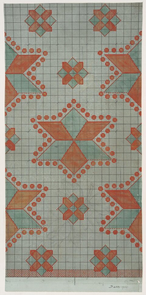 Geometric Cross-stitch Pattern Design