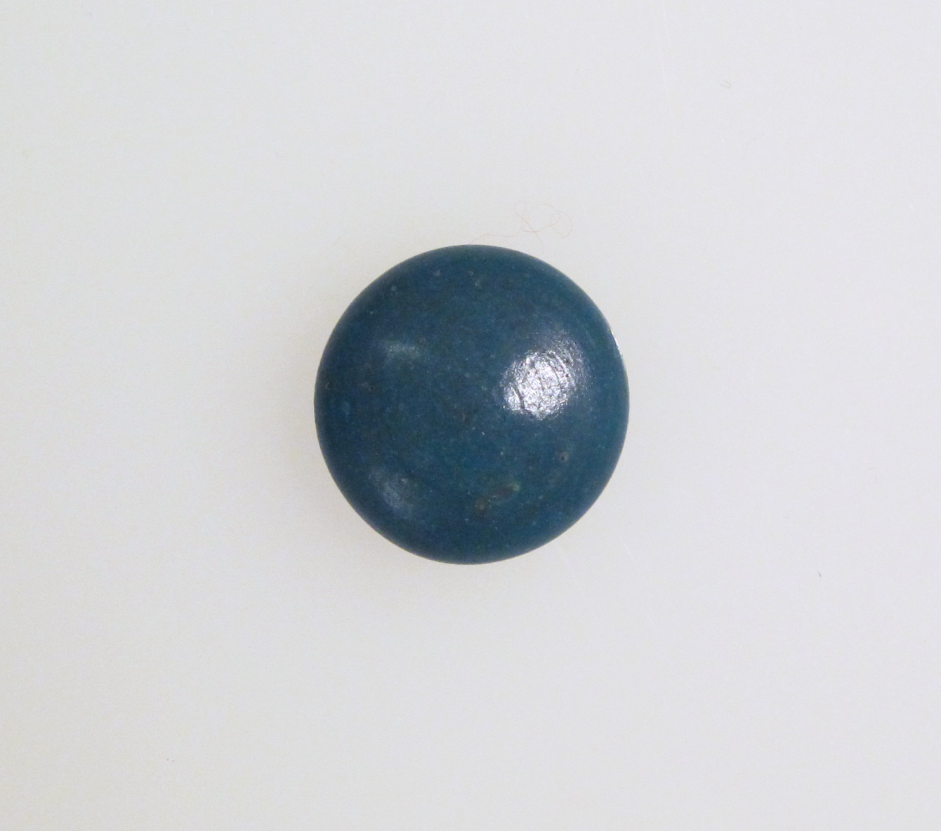 Round Dark Blue Polished Stone