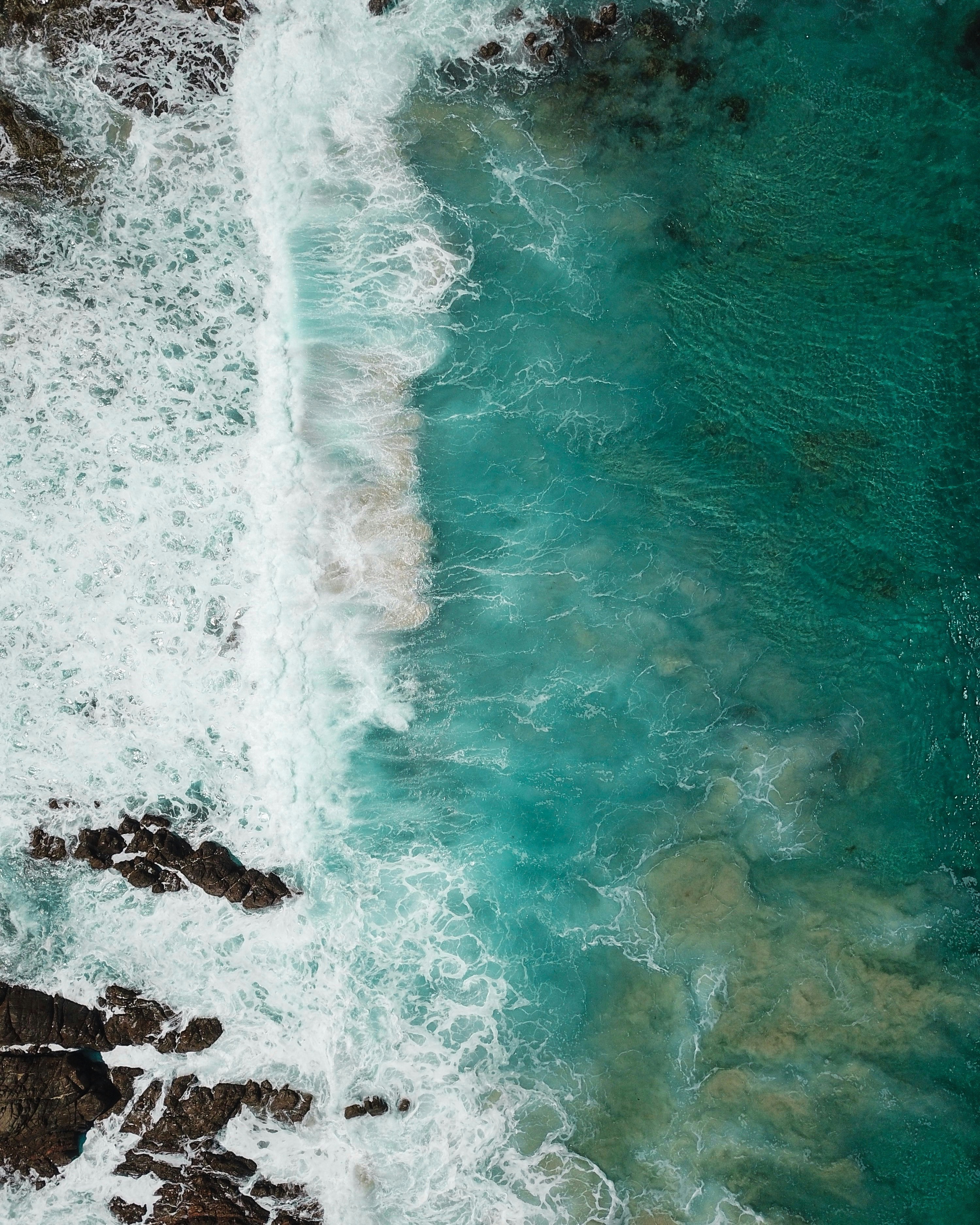 Aerial View of Rocky Turquoise Coast