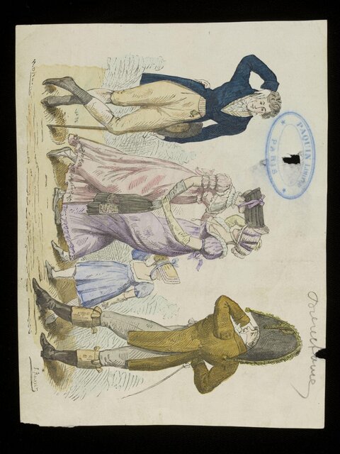 19th Century French Fashion Illustration