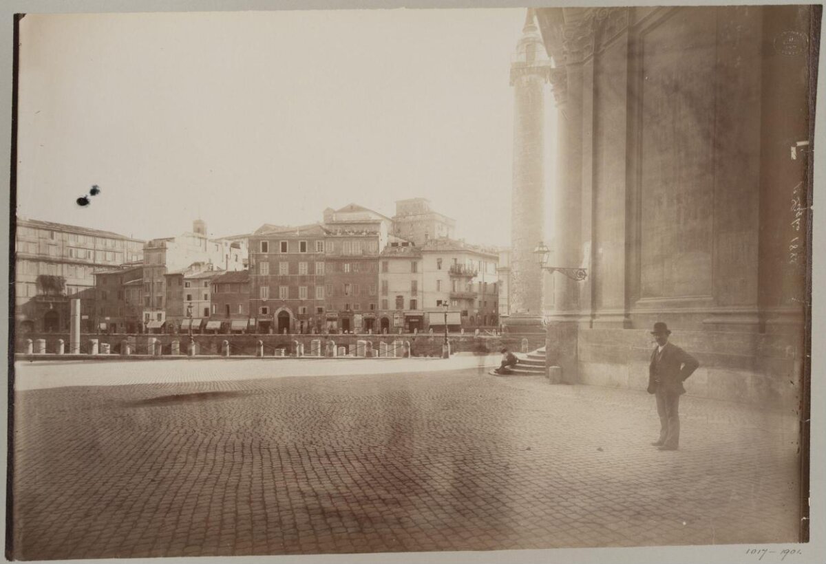 19th Century Italian City Square