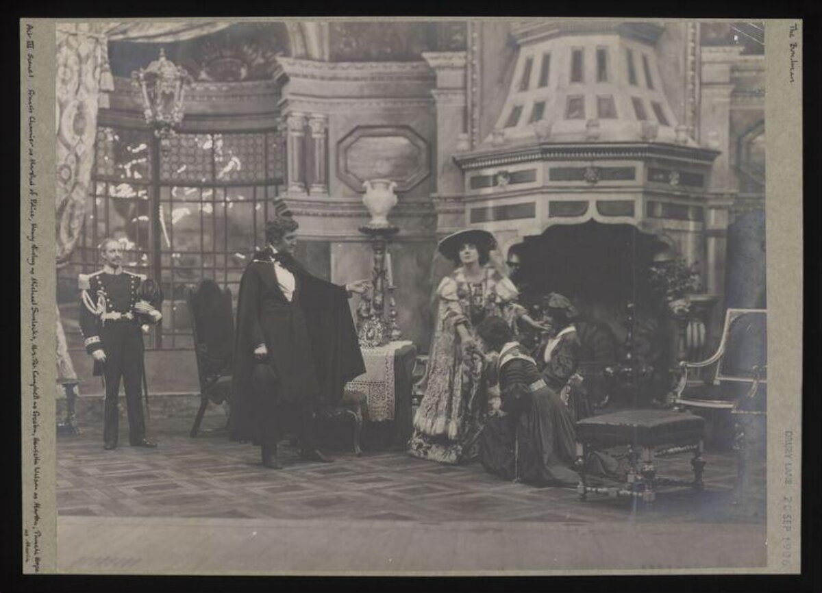 Early 1900s Stage Play Performance