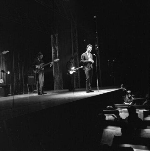 Live Band Performance on Stage
