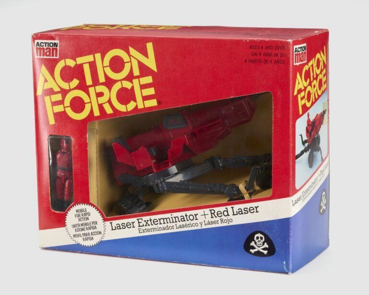 Boxed Action Force Laser Exterminator Toy Set
