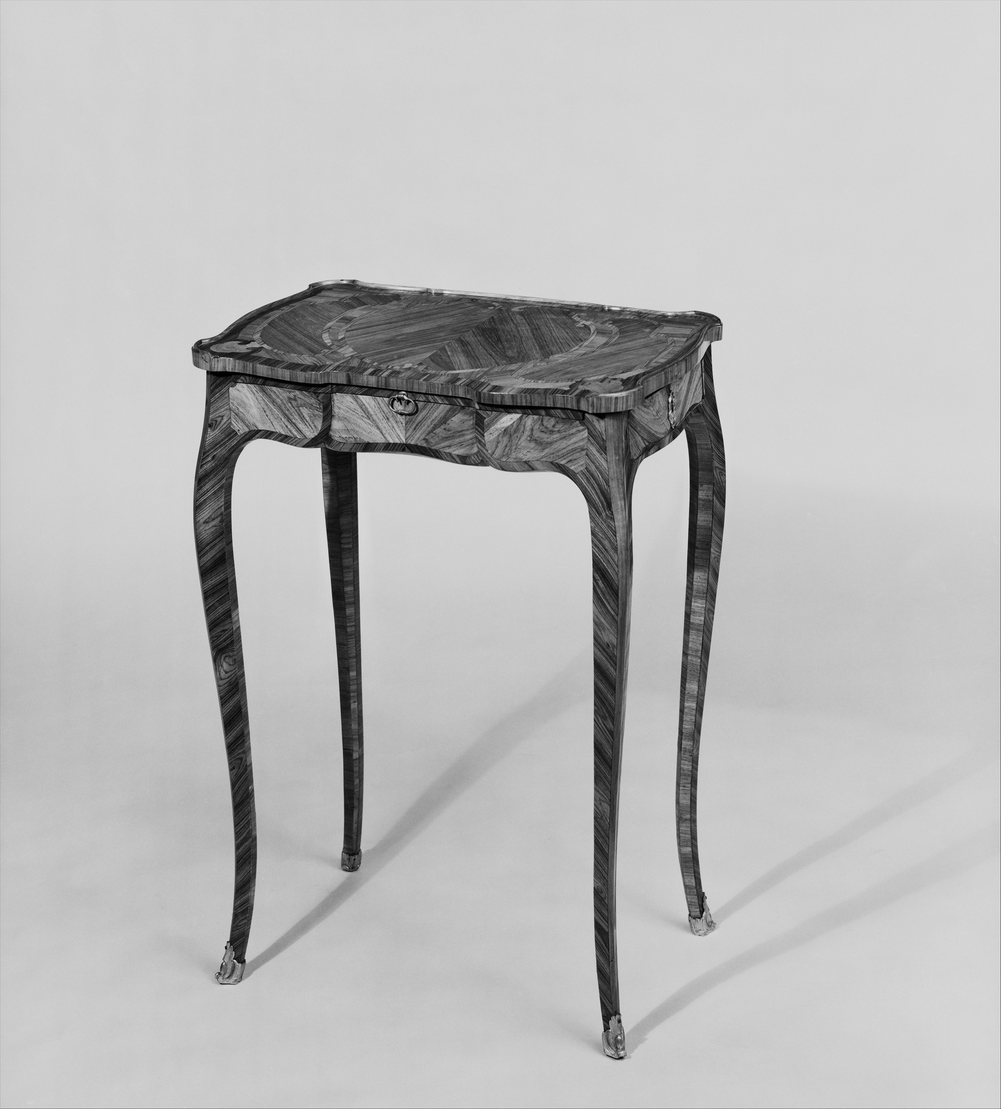 Antique Inlaid Writing Table