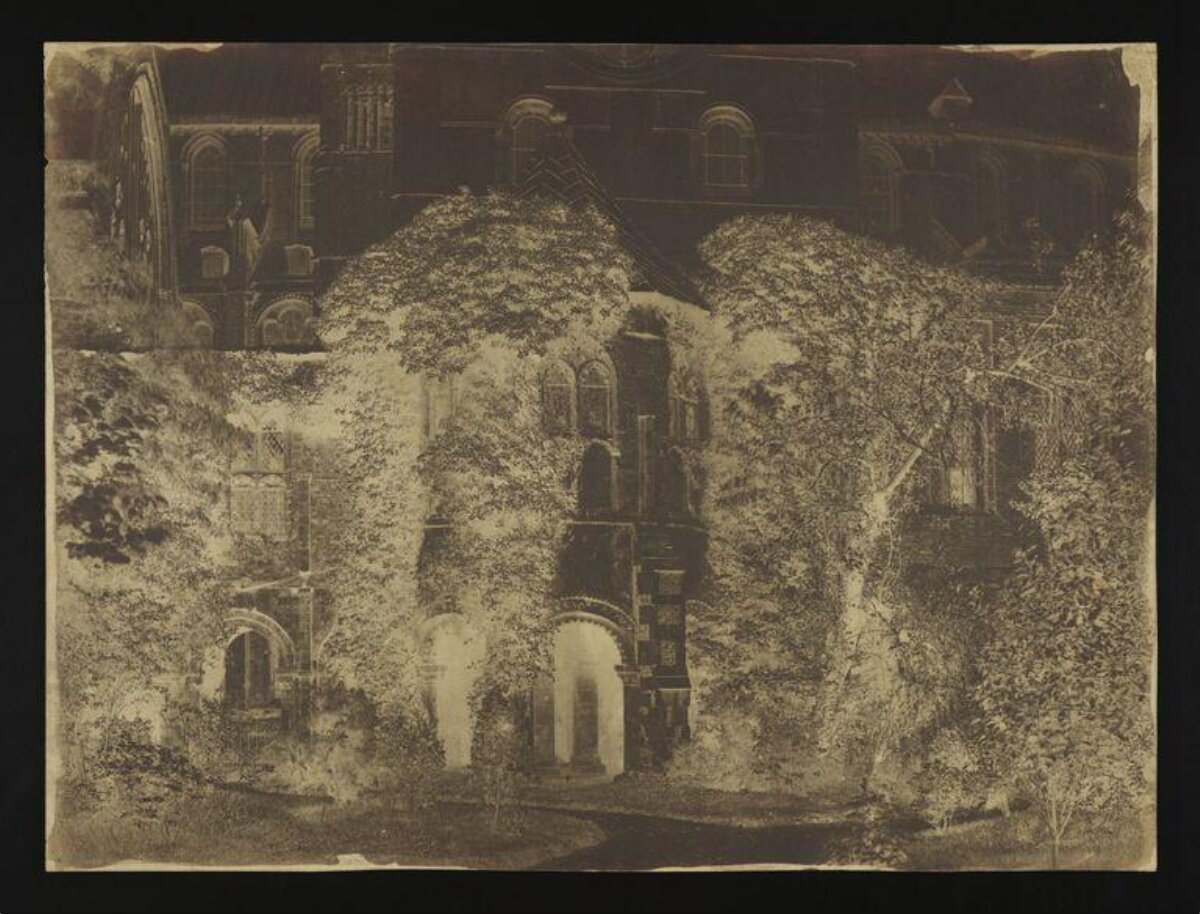 Vintage Gothic Building Among Trees
