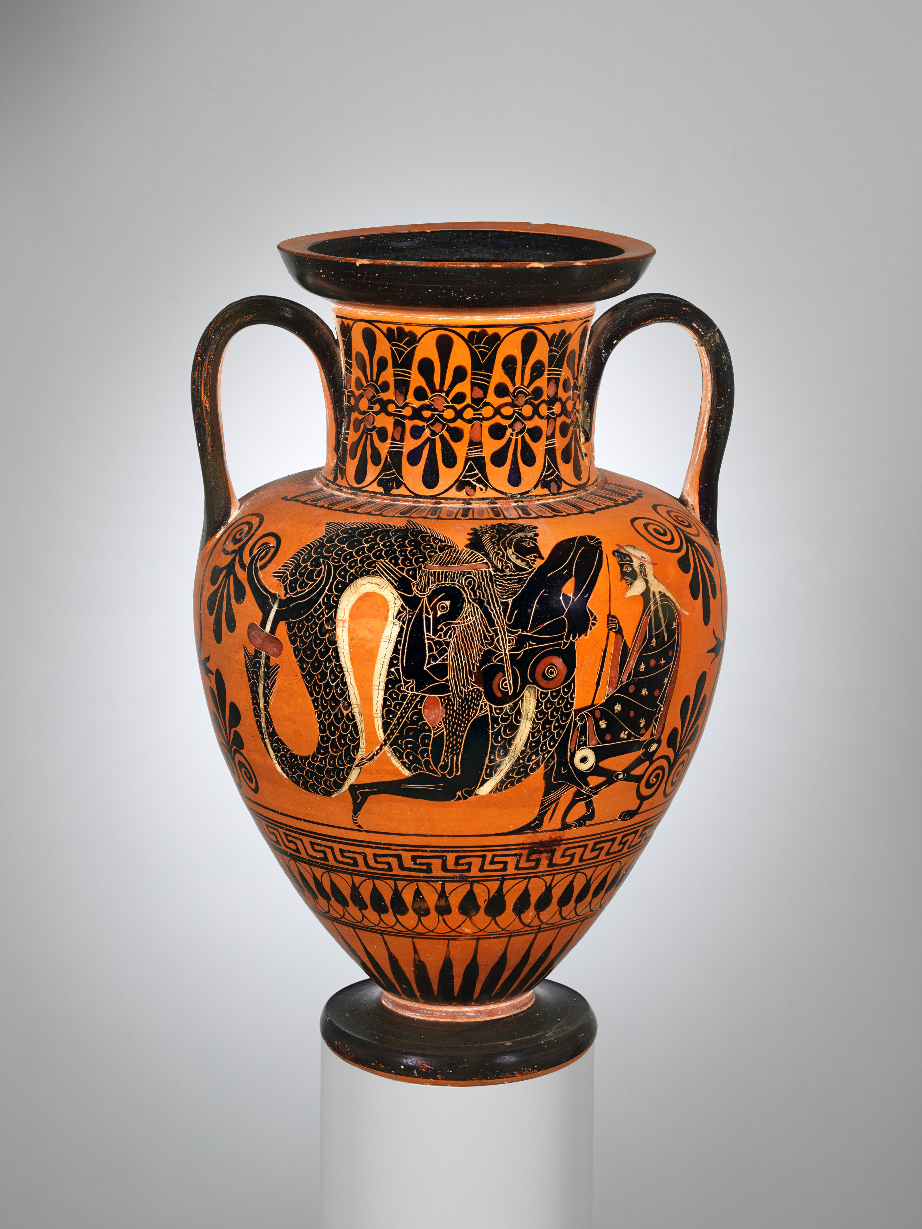 Ancient Greek Black-figure Amphora