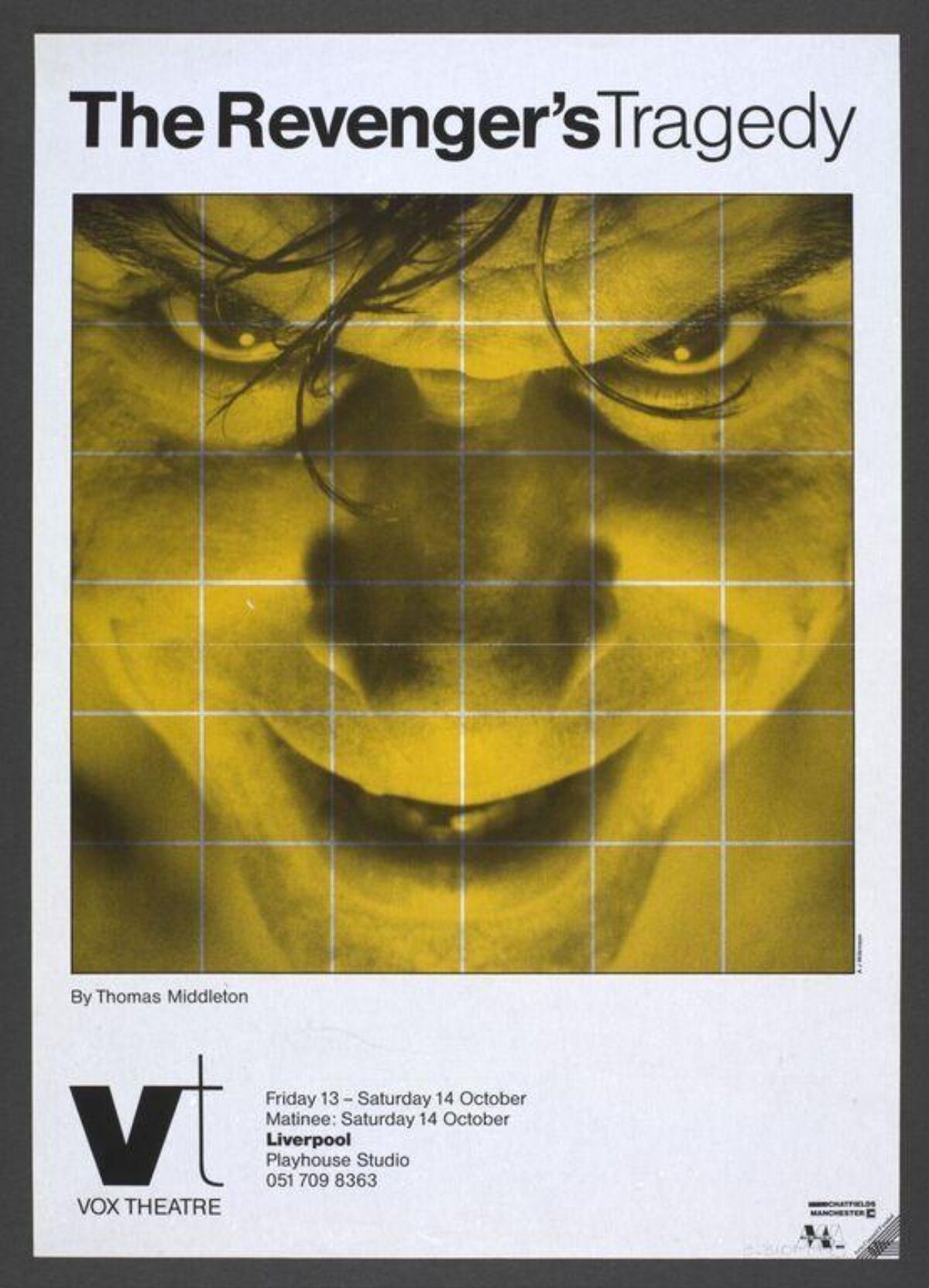 The Revenger's Tragedy Theatre Poster