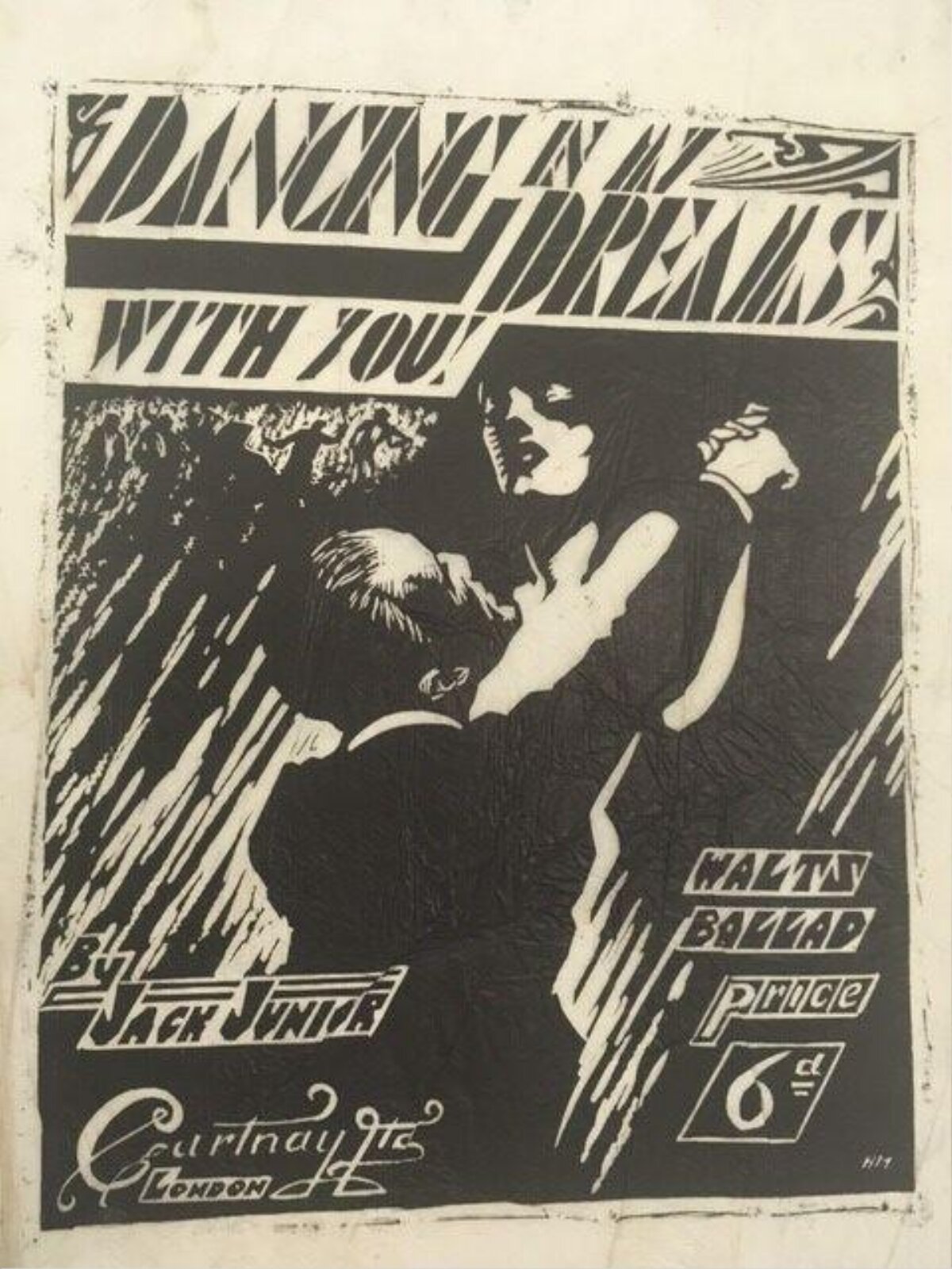 Vintage Dancing In My Dreams Sheet Music Cover