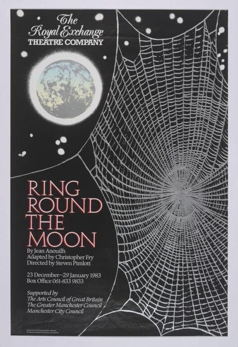 Ring Round the Moon Theatre Poster