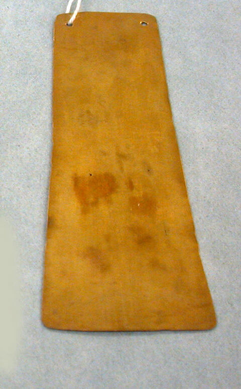 Plain Tan Leather Bookmark