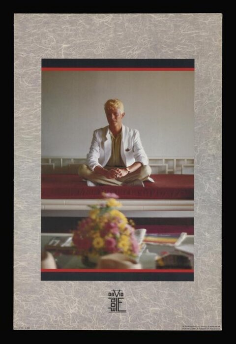 David Bowie Promotional Poster