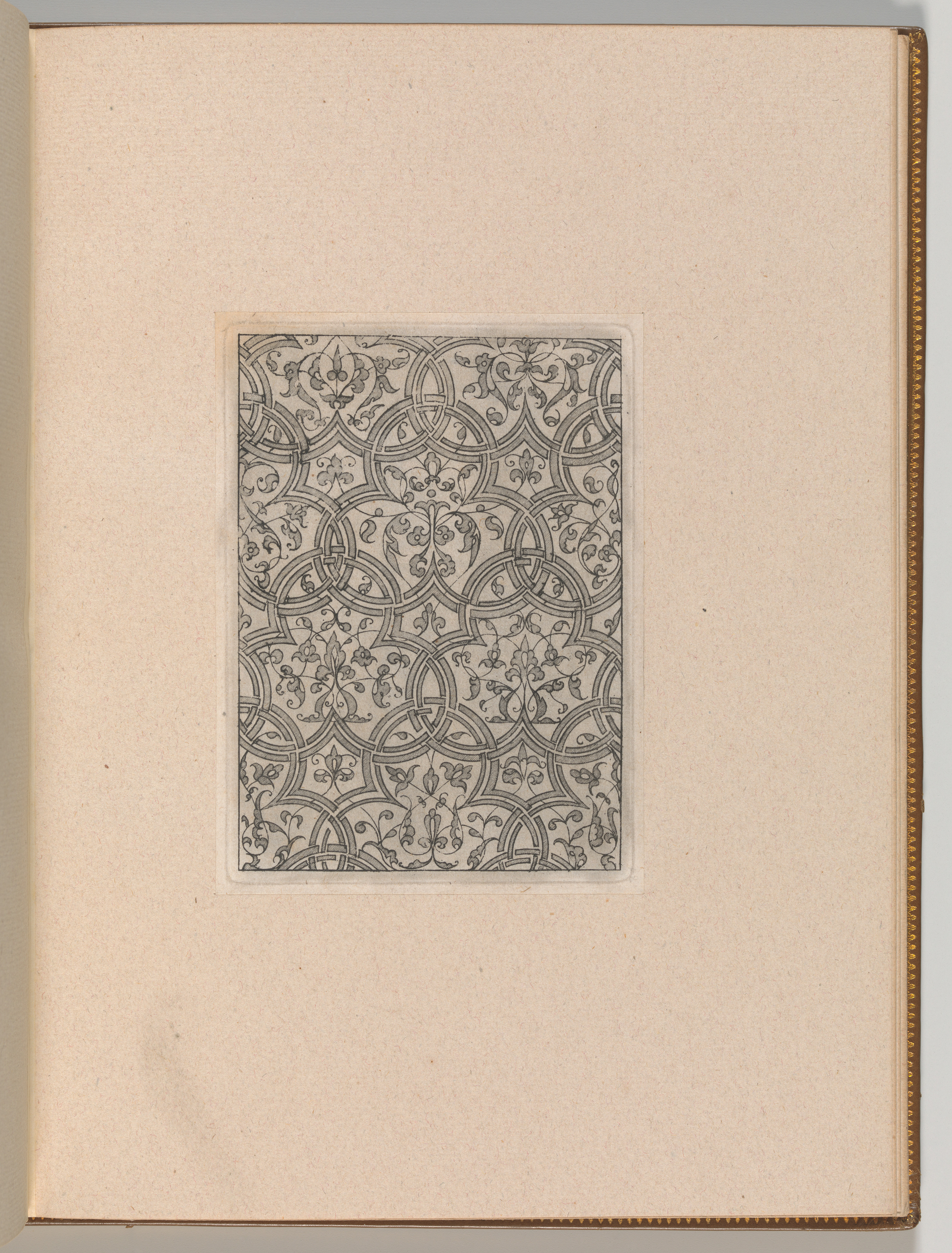 Geometric Floral Pattern Drawing