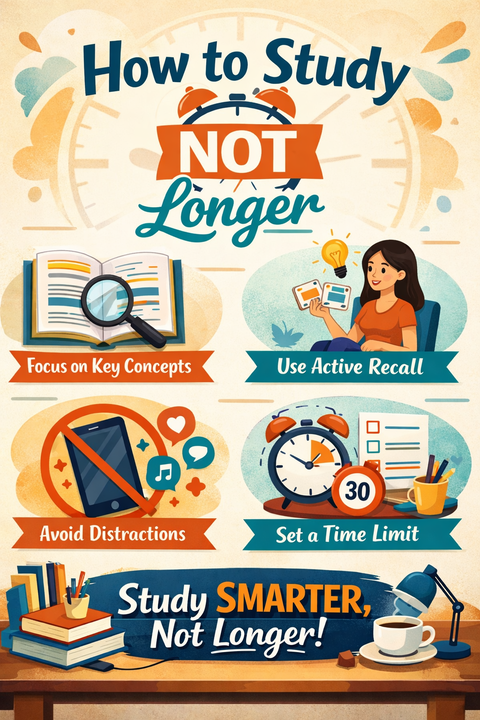 How to Study Smarter Not Longer