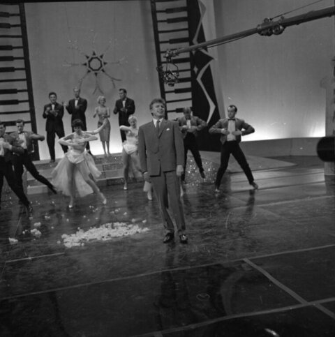 Vintage Stage Musical Performance