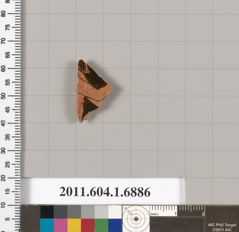 Ancient Ceramic Fragment Artifact
