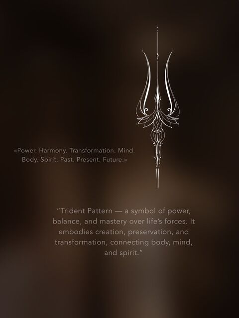Decorative Trident Symbol Meaning