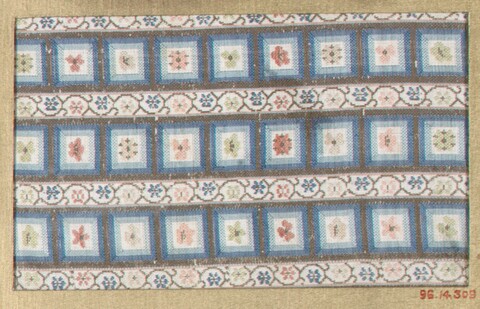 Traditional Geometric Woven Textile Pattern