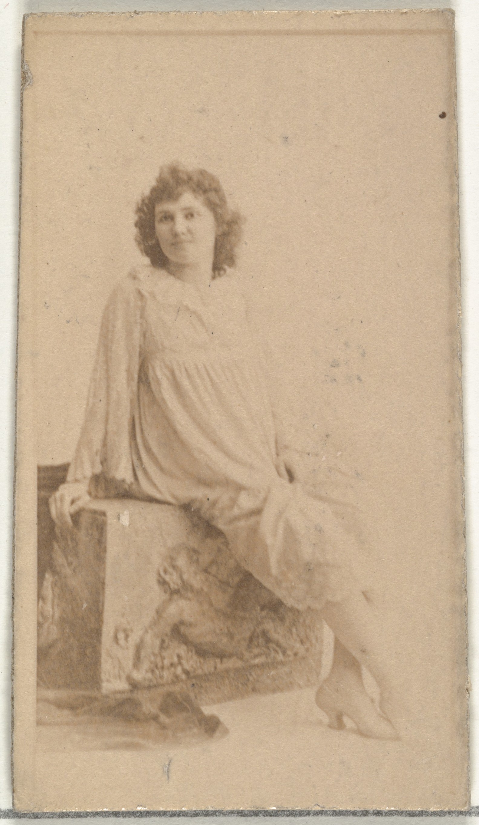 Vintage Portrait of Seated Woman