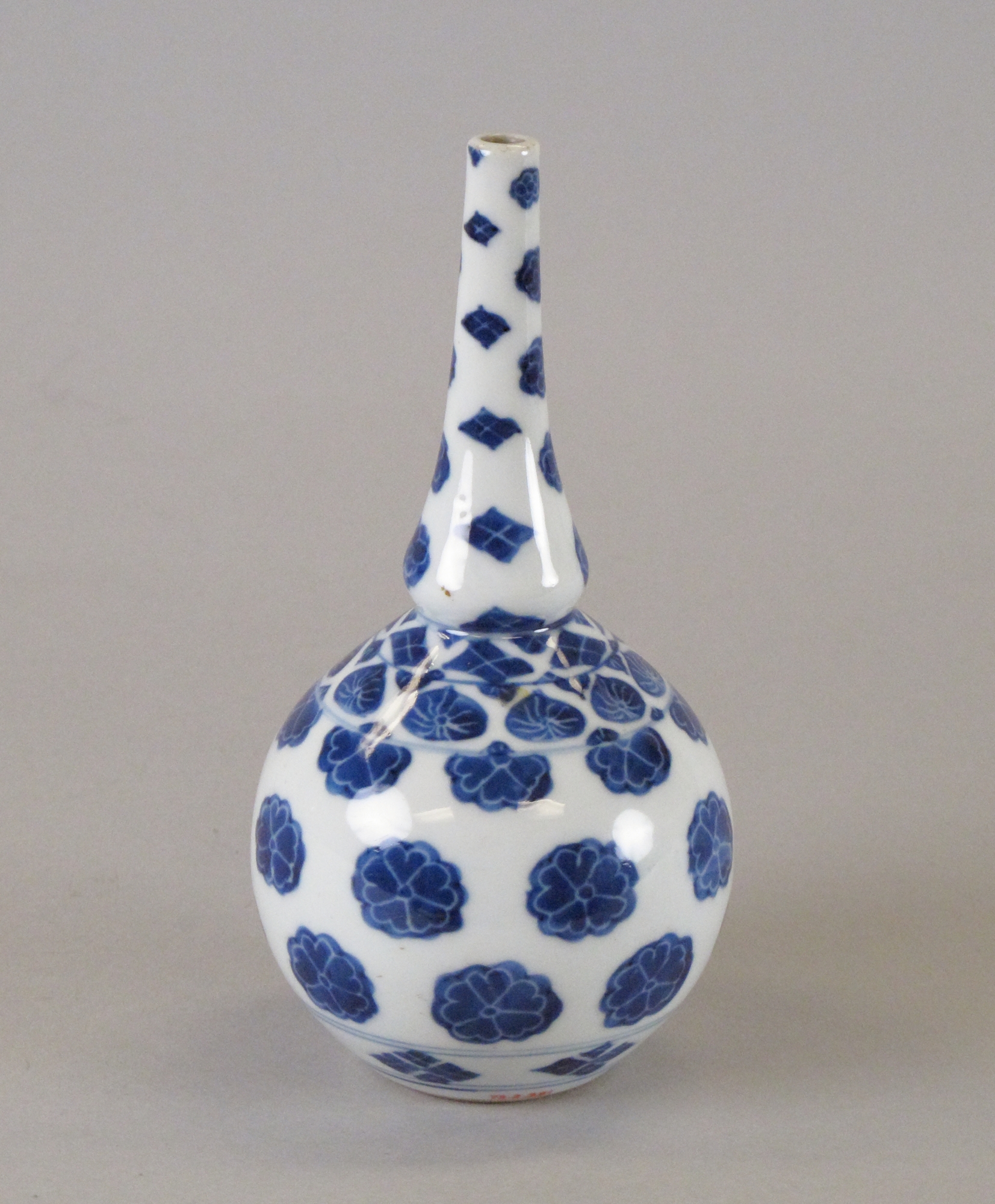 Blue and White Porcelain Gourd Vase