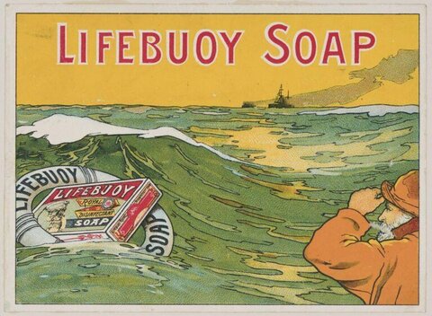 Vintage Lifebuoy Soap Advertisement