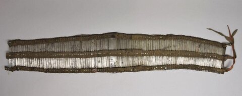 Antique Lamellar Armored Belt