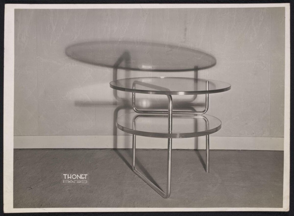 Vintage Thonet Tiered Side Table