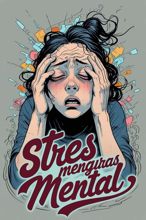 Woman Experiencing Mental Stress