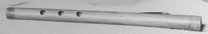 Perforated Threaded Metal Pipe