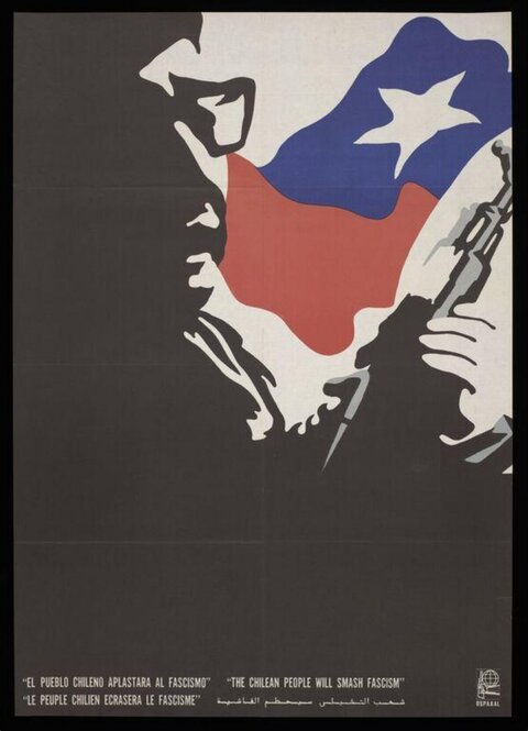 Chilean Anti-Fascism Political Poster