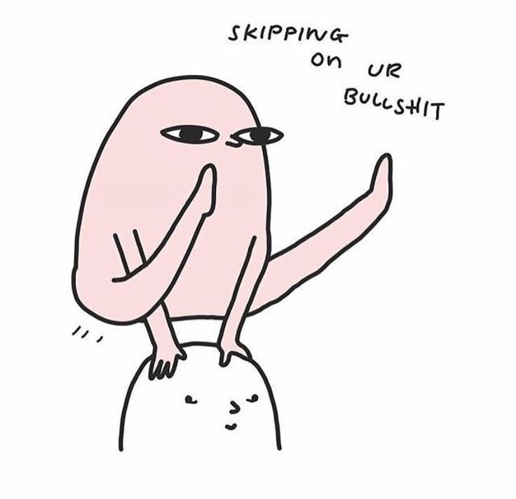 Skipping Bullshit Meme