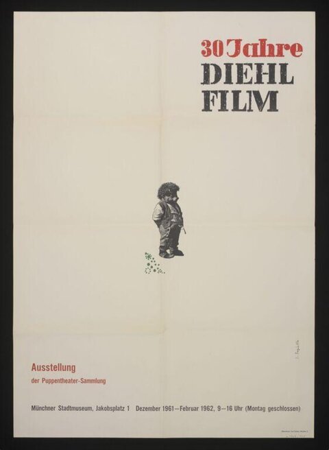 1961 Diehl Film Exhibition Poster