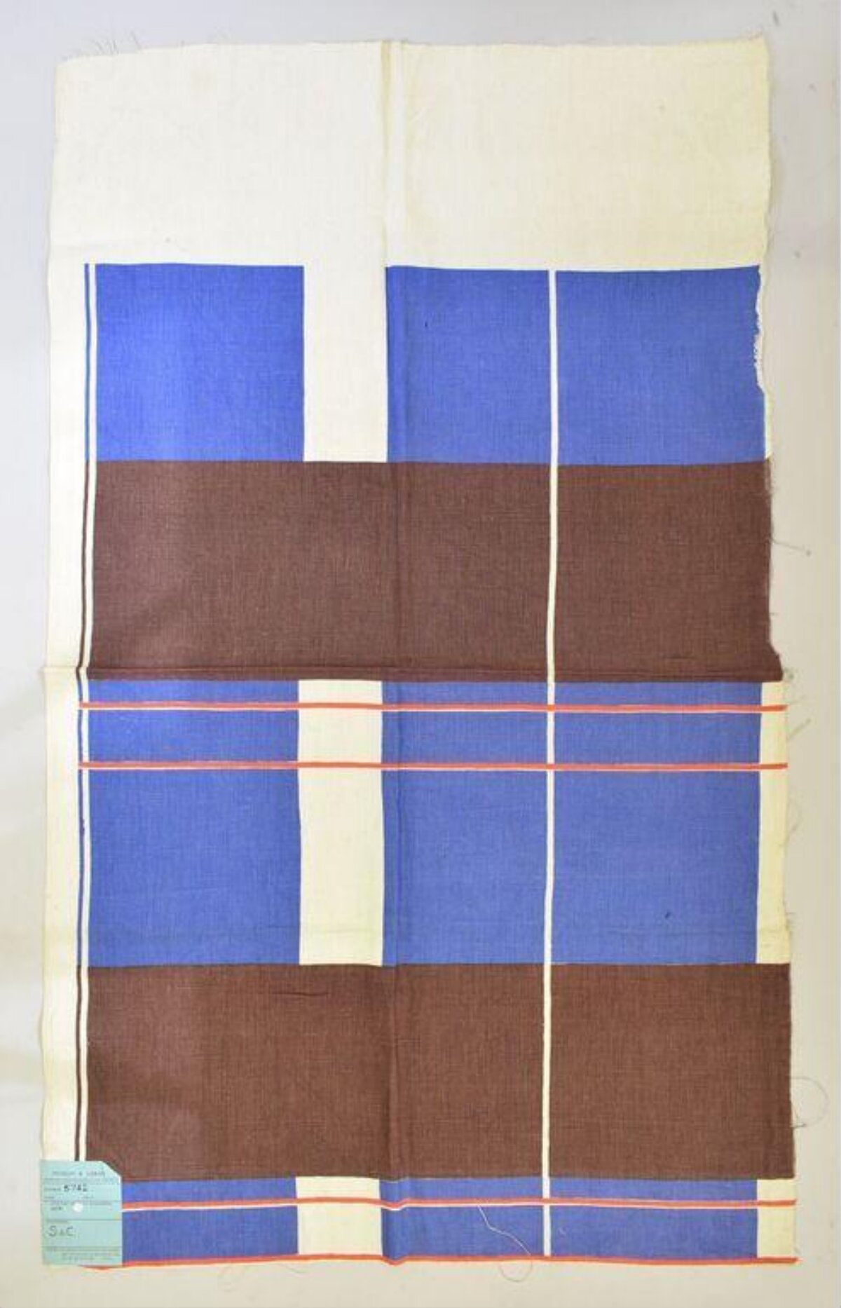 Geometric Patterned Fabric Swatch