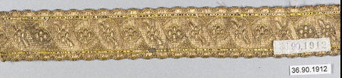 Antique Gold Woven Textile Trim
